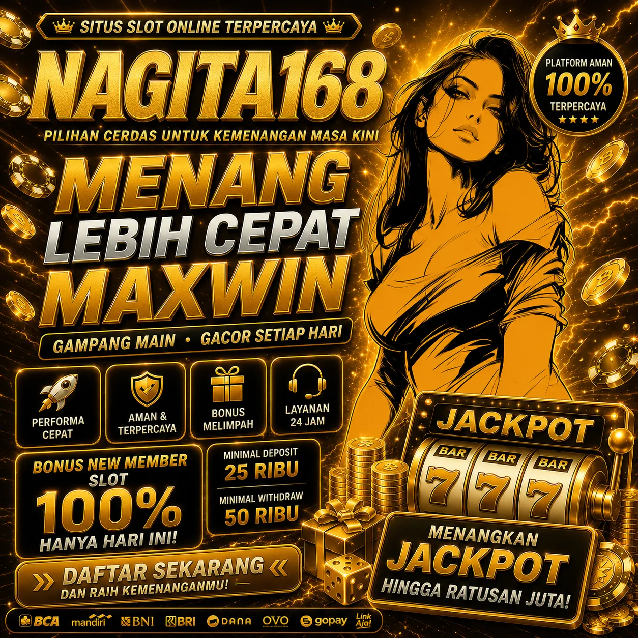 NAGITA168 Banner